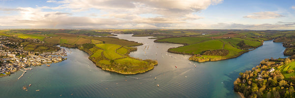 Kingsbridge Estuary and a Rainbow